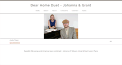 Desktop Screenshot of dearhomeduet.com